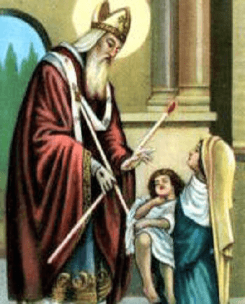 SIN FAITH MARTYRDOM and ST BLAISE SIN FAITH MARTYRDOM and ST BLAISE