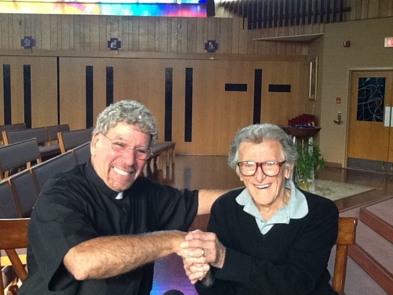 GABE VITALONE 2 meeting Evelyn GABE VITALONE 3 THE ROLE OF FAITH IN MY LIFE
