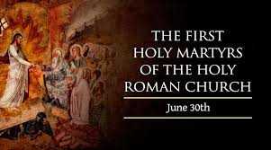 PERSEVERE WITH CHRIST Early Roman Martyrs PERSEVERE WITH CHRIST Early Roman Martyrs