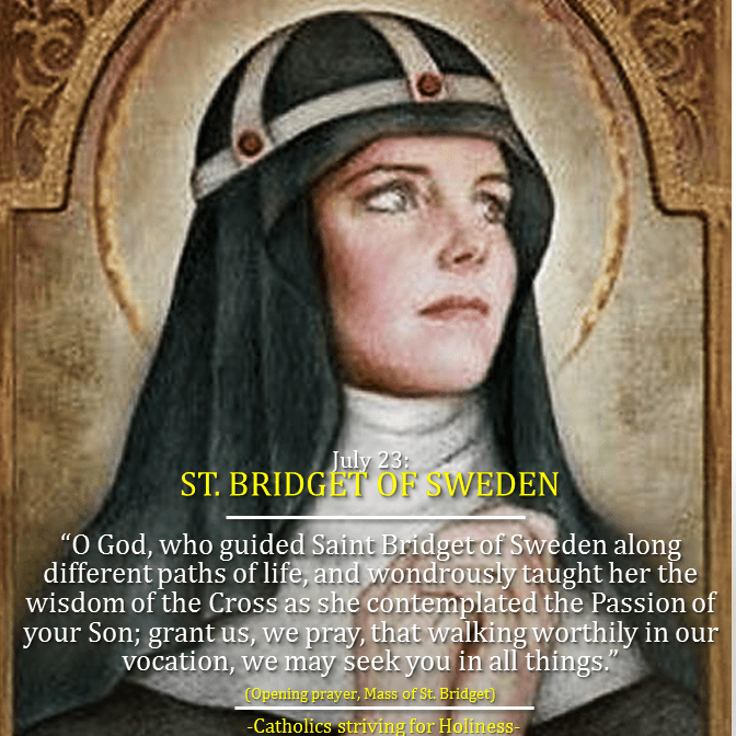 SAINT BRIDGET & WOMEN OF OUR CHURCH SAINT BRIDGET & WOMEN OF OUR CHURCH
